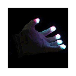 LED Gloves Multicolor LEDs   With Free Blinkee Light! : Rope Lights : Everything Else