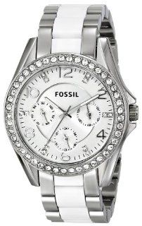 Fossil Women's ES3526 "Riley" Stainless Steel Bracelet Watch: Watches