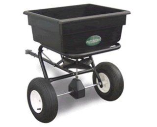 Spyker Commercial Grade 125 Pound Capacity Tow Behind Broadcast Spreader With Poly Hopper And Pneumatic Tires 125 (Discontinued by Manufacturer) : Lawn And Garden Towable Tools : Patio, Lawn & Garden