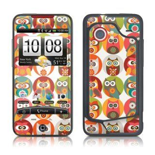 Owls Family Protective Skin Decal Sticker for HTC Droid Incredible (Verizon) Cell Phone: Cell Phones & Accessories