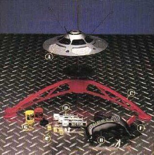 Area 51 UFO Flying Saucer Rocket Kit Toys & Games