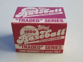 1989 Topps Traded Baseball Complete Factory Set #1T 132T Ken Griffey Jr. Rookie: Sports Collectibles