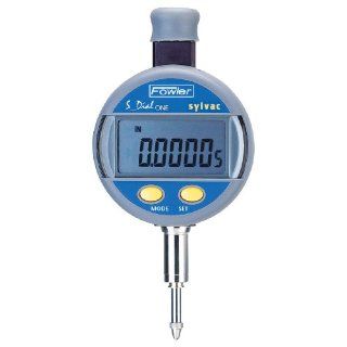 Fowler 54 530 134 Sylvac S_Dial One Electronic Indicator, 0 0.500" Measuring Range, 0.00005" Resolution, 0.0003" Accuracy: Industrial & Scientific