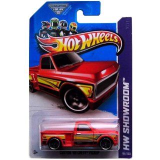 Hot Wheels HW Showroom Custom '69 Chevy Pickup (Red) #161/250: Toys & Games