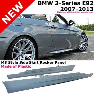 BMW E92 3 Series 2DR 07 13 PP Euro M3 Style Side Skirts Body Kit Rocker Panel: Automotive