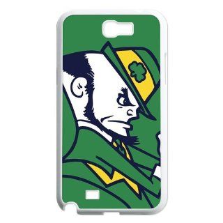 NCAA Notre Dame Fighting Irish Logo Cool Unique Durable Hard Plastic Case Cover for Samsung Galaxy Note 2 N7100 Custom Design UniqueDIY: Cell Phones & Accessories