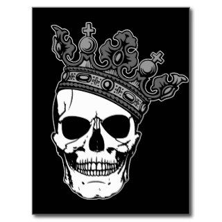 Skull King Post Cards