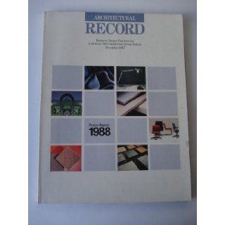 Architectural Record Magazine December 1987 (Volume 175 No. 14): Mildred Schmertz: Books