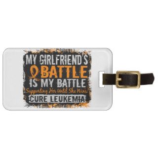 My Battle Too 2 Leukemia Girlfriend Tag For Bags