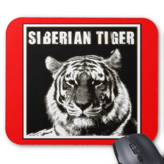 SIBERIAN TIGER 1 MOUSE PAD