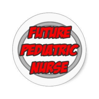 Future Pediatric Nurse Stickers