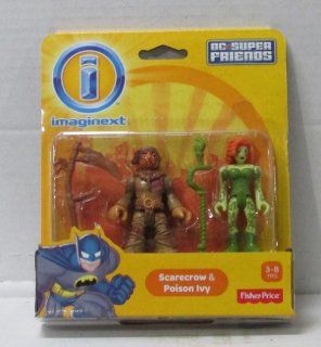 Fisher price Imaginext Scarecrow and Poison Ivy Dc Super friends: Toys & Games