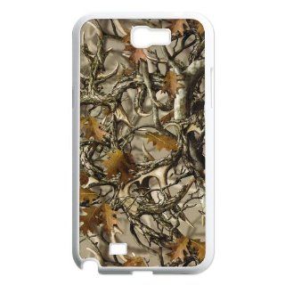 Custom Personalized Realtree Oak Leaf Camo Cover Hard Plastic Samsung Galaxy Note 2 N7100 Case: Cell Phones & Accessories