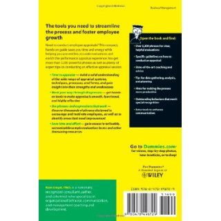 Performance Appraisals and Phrases For Dummies: Ken Lloyd: 9780470498729: Books