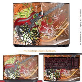 Matte Protective Decal Skin Sticker (Matte finish) for Alienware M17X with 17.3in Screen (view IDENTIFY image for correct model) case cover Matte_09 M17X 298: Computers & Accessories