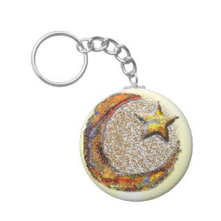 Moon Star  Islam Key Chains