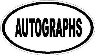 4" AUTOGRAPHS Euro oval Magnet for Auto Car Refrigerator or any metal surface.  