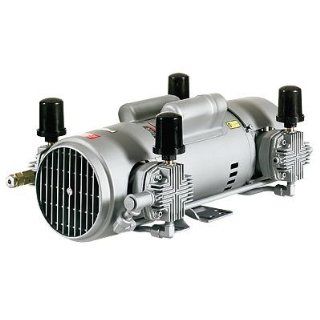 Oilless Air Compressor, Piston compressor pump, 11 cfm, 230 VAC: Industrial & Scientific