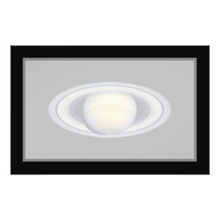 Saturn (Hubble Telescope) Flyer Design