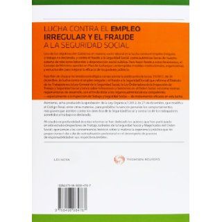 LUCHA CONTRA EL EMPLEO IRREGULAR Y EL FRAUDE A LA SEGURIDAD SOCIAL: 9788498984767: Books