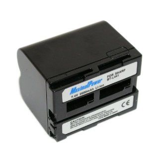 Maximal Power DB SHA BT L241/L441 Replacement Battery for Sanyo Digital Camera Camcorder (Black) : Camera & Photo
