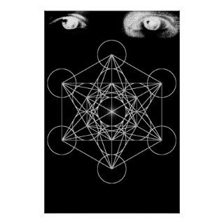 "Cube of Metatron" Posters