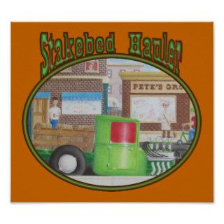 Model T Ford Stakebed Delivery Truck Posters