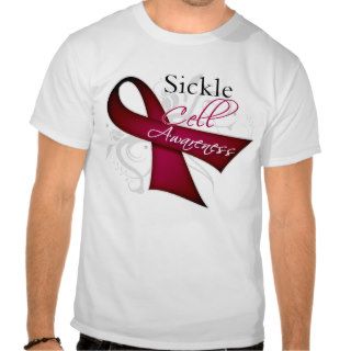 Sickle Cell Awareness Ribbon T Shirt