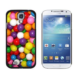 Graphics and More Gumballs Candy Snap On Hard Protective Case for Samsung Galaxy S4   Non Retail Packaging   Black: Cell Phones & Accessories