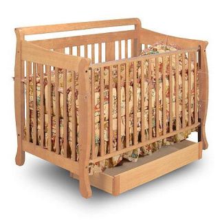 Storkcraft Heather Stages 4 In 1 Crib Oak Nursery Furniture