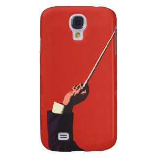 Vintage Music, Conductor's Hand Holding a Baton Samsung Galaxy S4 Case
