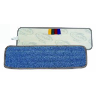 O'Dell 5 x 24" Blue Microfiber wet pad, gray binding Color Flag MFM245B CF