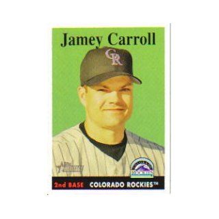 2007 Topps Heritage #247 Jamey Carroll: Sports Collectibles