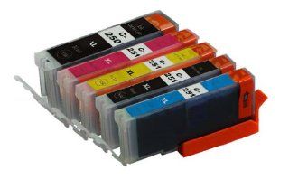 Inkjt Product 5 Pack Compatible Ink Cartridge Replacement for Canon PGI 250XL CLI 251XL 6432B001 6448B001 6449B001 6450B001 6451B001 (1 Large Black 1 Small Black 1 Cyan 1 Magenta 1 Yellow) 5 Pack for Pixma IP7220 MG5420 MG6320 MX722 MX922: Office Products