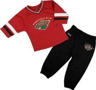Minnesota Wild Toddler Football Jersey and Pants Set  Infant And Toddler Sports Fan Apparel  Sports & Outdoors