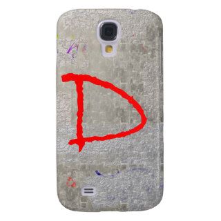 Painted Wall Graffiti Red Letter D Speck iPhone 3G Galaxy S4 Cover