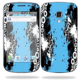 Protective Skin Decal Cover for Samsung Galaxy Exhilarate Cell Phone AT&T Sticker Skins Hip Splatter: Cell Phones & Accessories