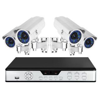 Zmodo 8 Channel H.264 Network DVR Surveillance Camera System With 4 Outdoor Vari focal Audio Sony CCD Security Cameras   1TB Hard Drive Pre installed : Complete Surveillance Systems : Camera & Photo