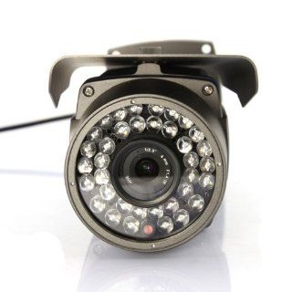 Outdoor H.264 1/3 2MP HD 4mm lens Waterproof IP Camera Security NightVision  Complete Surveillance Systems  Camera & Photo
