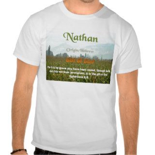 Nathan Name meaning Shirt