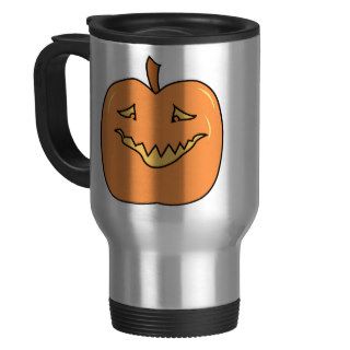 Funny Halloween Pumpkin Cartoon Coffee Mugs