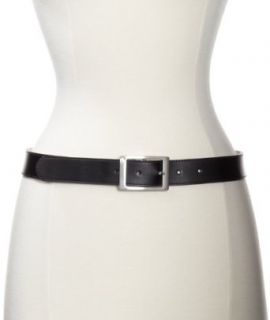 Nike Golf Women's Reversible Leather Belt With Rhinestone Harness, Black/White, Large: Clothing