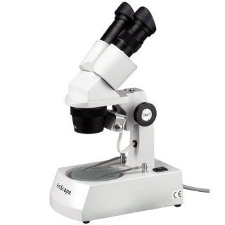 AmScope SE306 A 20x 40x Binocular Stereo Dissecting Microscope with Top & Bottom Lights