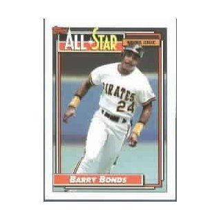 1992 Topps #390 Barry Bonds All Star: Sports Collectibles