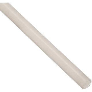 FEP (Fluorinated Ethylene Propylene) Round Rod, Translucent White, 1/4" Diameter, 36" Length (Pack of 1): Fep Plastic Raw Materials: Industrial & Scientific