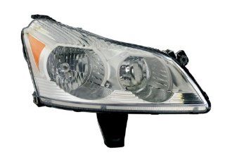 Depo 335 1156R AS Chevrolet Traverse Passenger Side Composite Headlamp Assembly with Bulb and Socket: Automotive