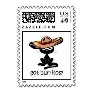 Funny got burritos stamps