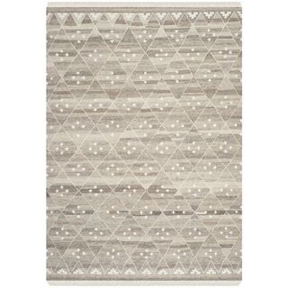 Safavieh Hand woven Natural Kilim Natural/ Ivory Wool Rug (6' x 9') Safavieh 5x8   6x9 Rugs
