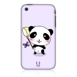 Head Case Designs Catch a Butterfly Kawaii Panda Hard Back Case Cover for Apple iPhone 3G 3GS: Cell Phones & Accessories
