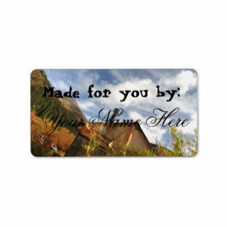 Crooked Cabin Personalized Address Labels
